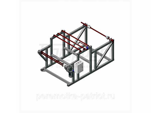 станок для перемотки рулонных материалов СПРМ-М4-П