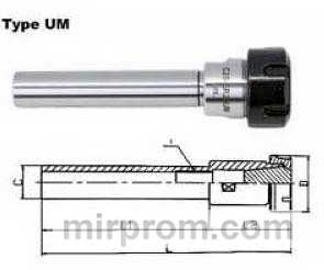 C40-ER40UM-100 Цанговый патрон