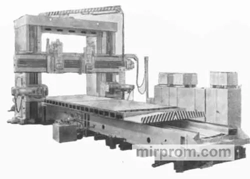 Станок продольный строгально-фрезерный двухстоечный 7Г220Ж6Ф11