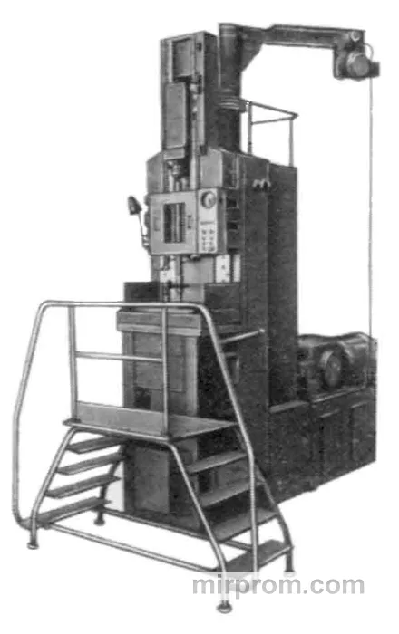Станок протяжной вертикальный для внутреннего протягивания 7Б66САУ