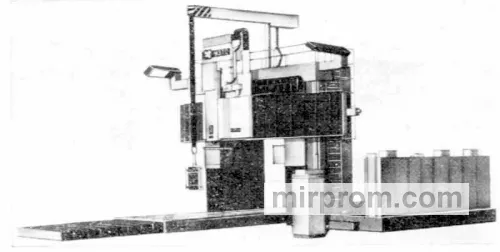 Станок фрезерно-расточный двухстоечный 66К25ПМФ4