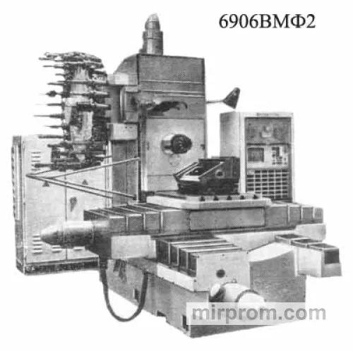 Станок горизонтально-фрезерно-сверлильно-расточной с крестовым поворотным столом, ЧПУ и АСИ